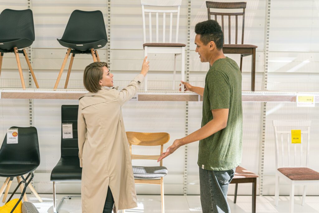 Why Your Furniture Store Ads Aren't Converting (And How to Fix It) Why Your Furniture Store Ads Aren't Converting (And How to Fix It)together in a modern furniture store during the day.